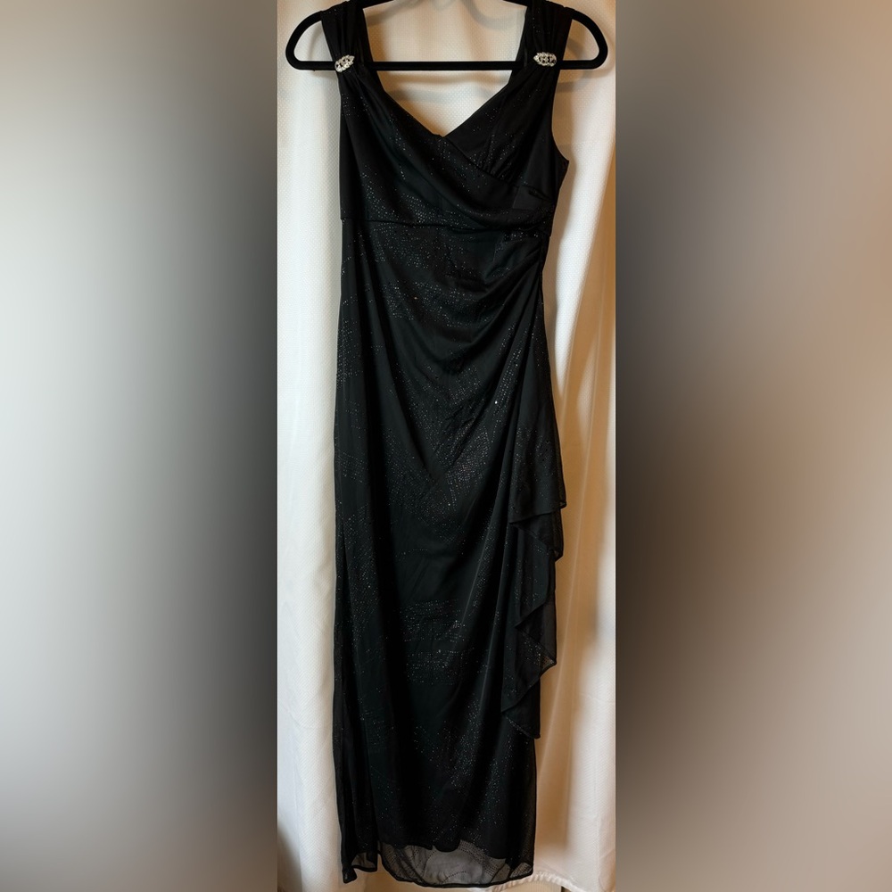 R & M Richards Black Sequin